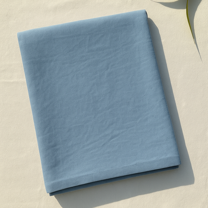 Plain Mul Cotton Saree